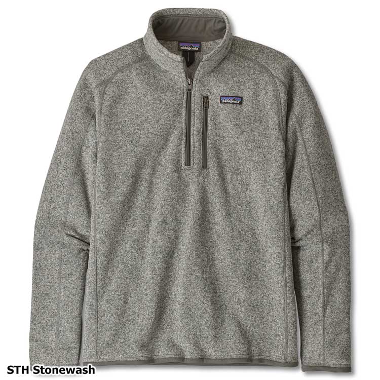 Patagonia Men's Better Sweater 1/4 Zip-Liquidate-PATAGONIA, INC.-Stonewash-S-Kevin's Fine Outdoor Gear & Apparel