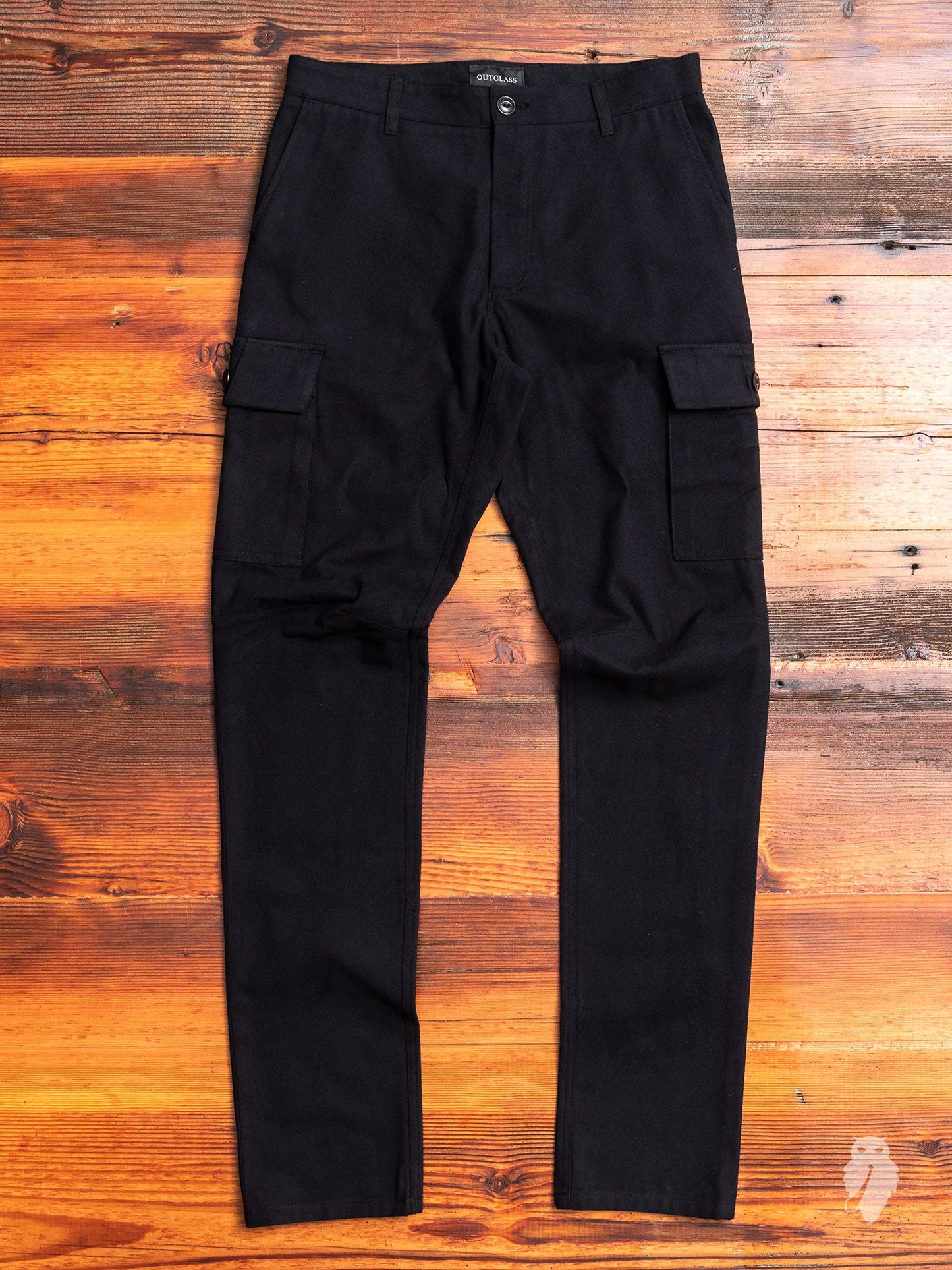 Expedition Pants in Black Brushed Twill