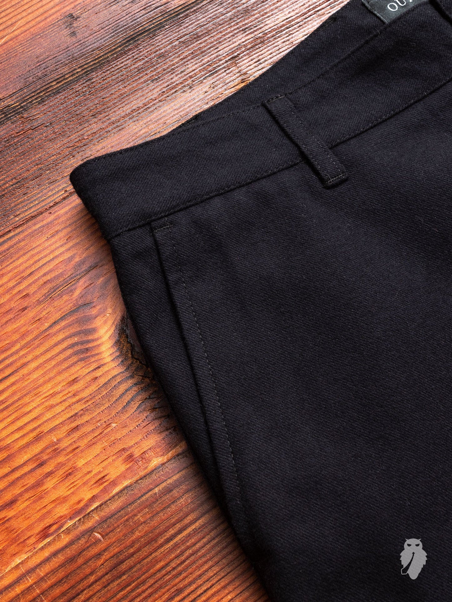 Expedition Pants in Black Brushed Twill
