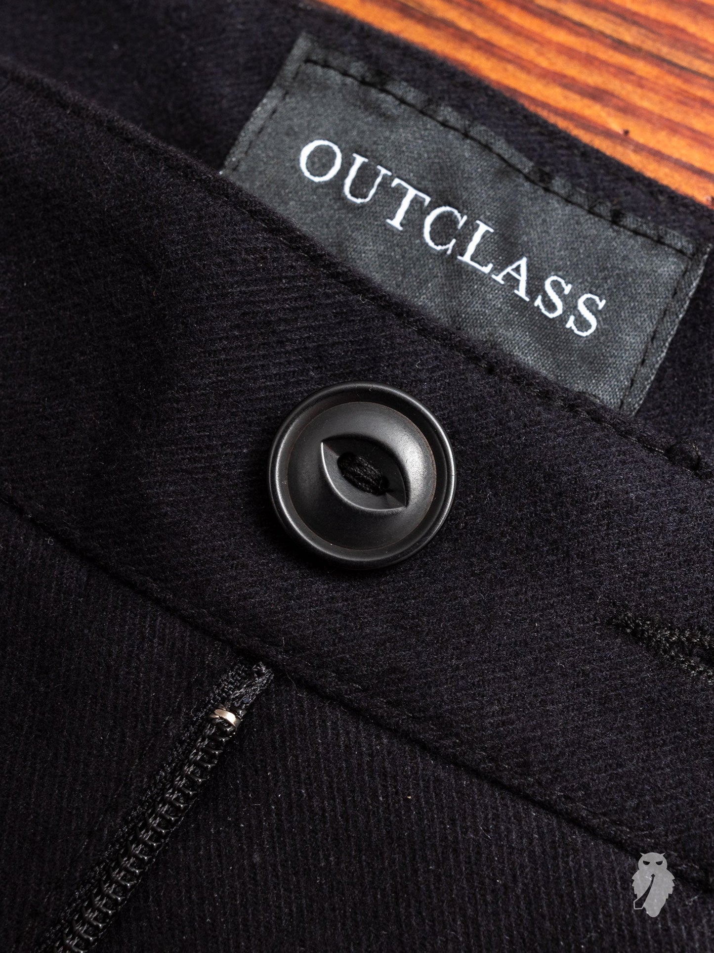 Expedition Pants in Black Brushed Twill
