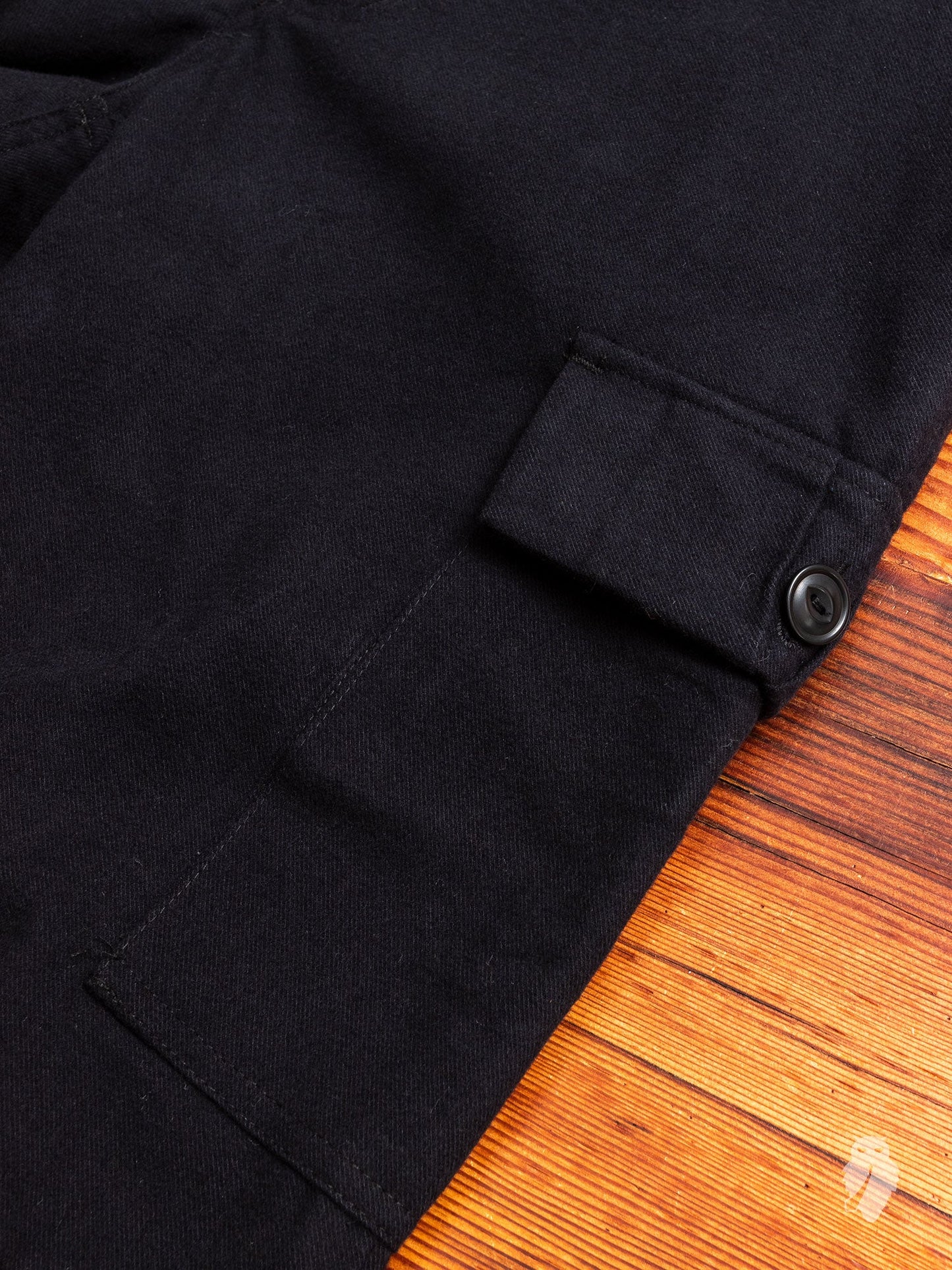 Expedition Pants in Black Brushed Twill