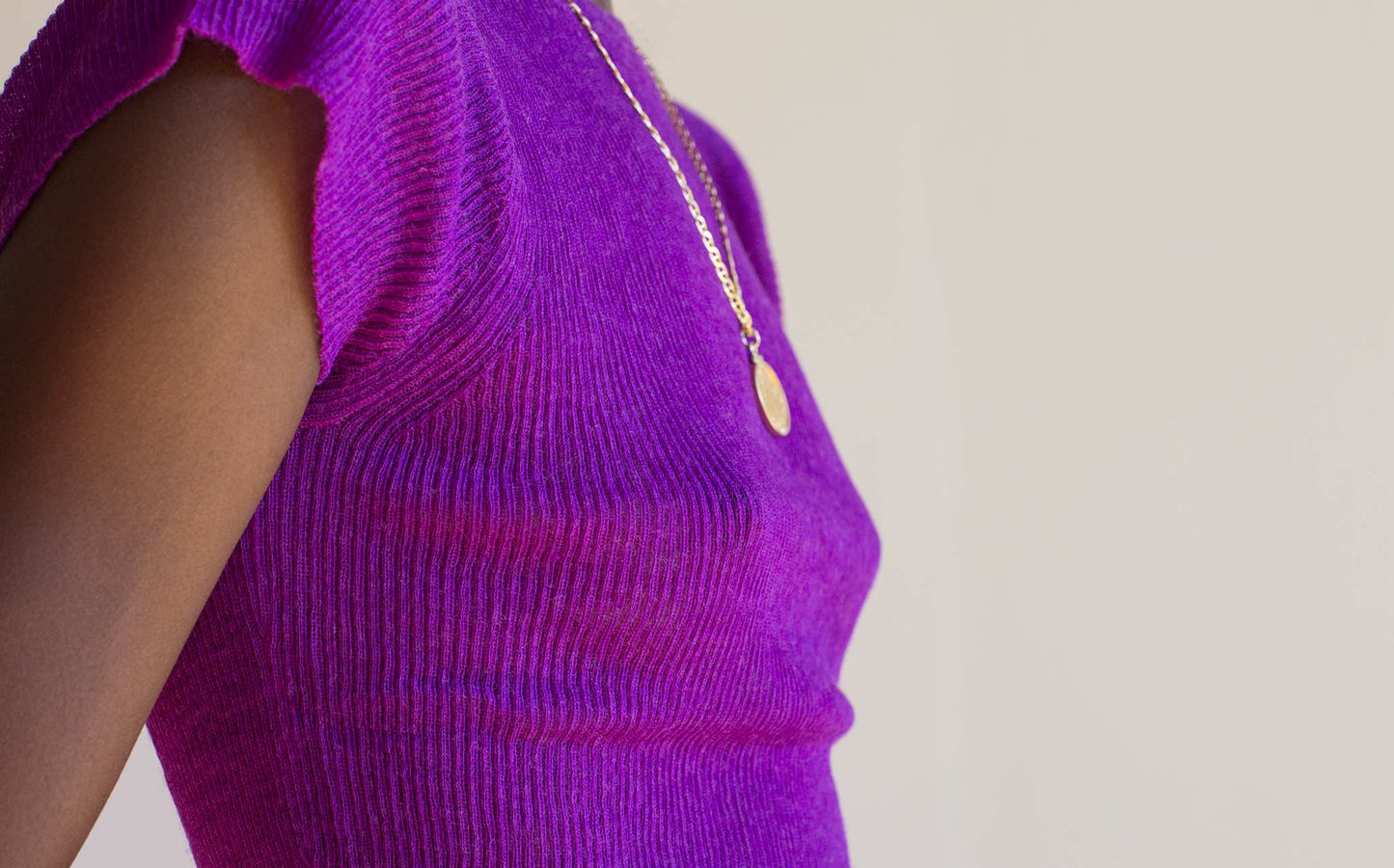 Creatures Of Comfort Violet Shrunken Tee