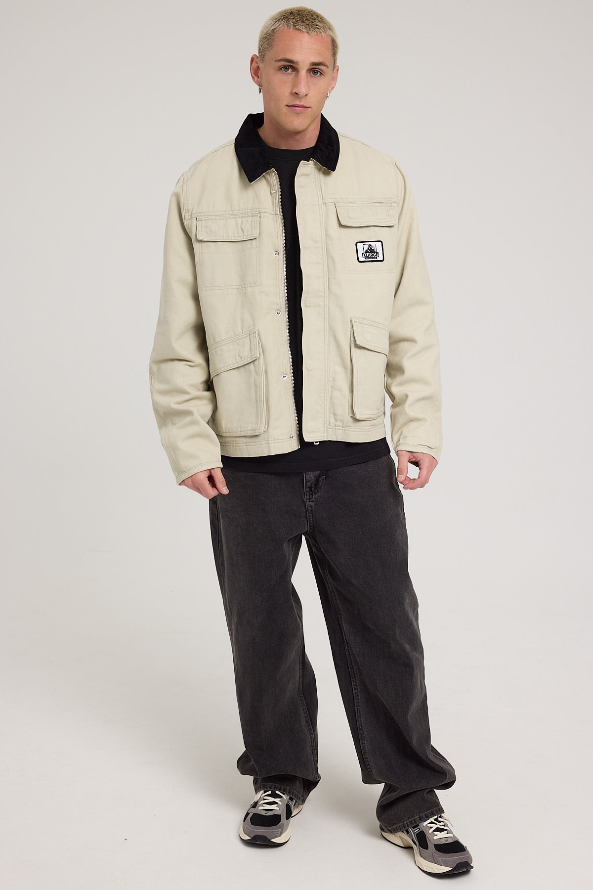 Xlarge Washed Shop Jacket Bone