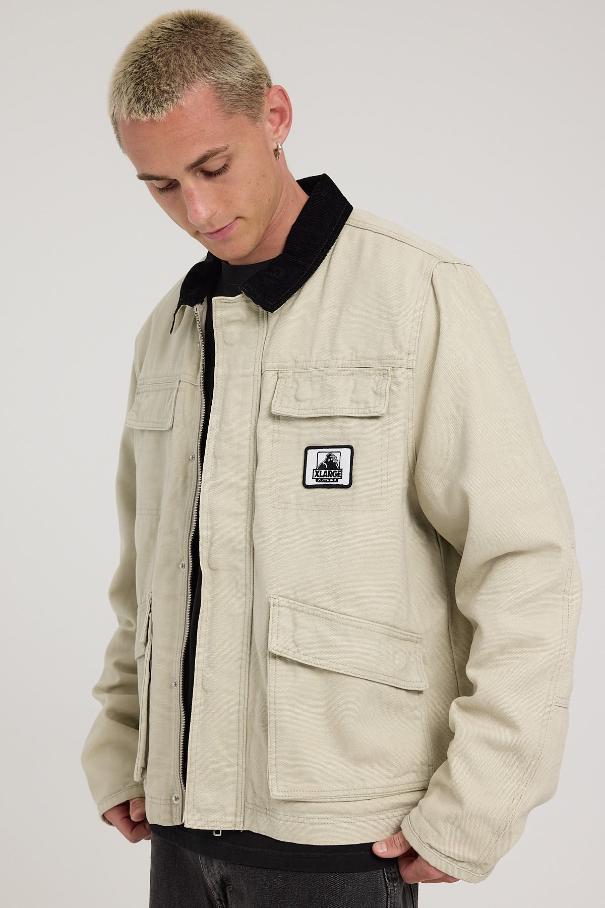 Xlarge Washed Shop Jacket Bone