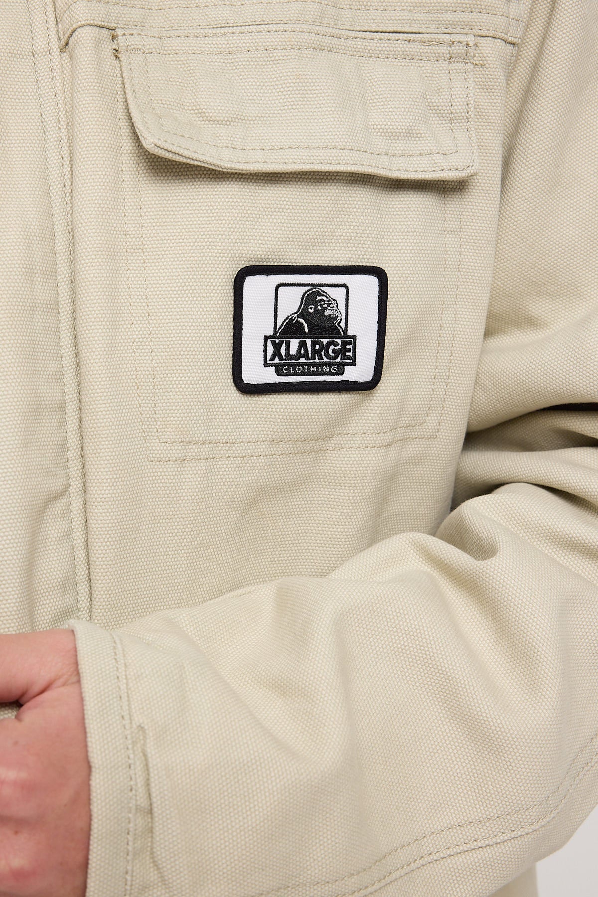 Xlarge Washed Shop Jacket Bone