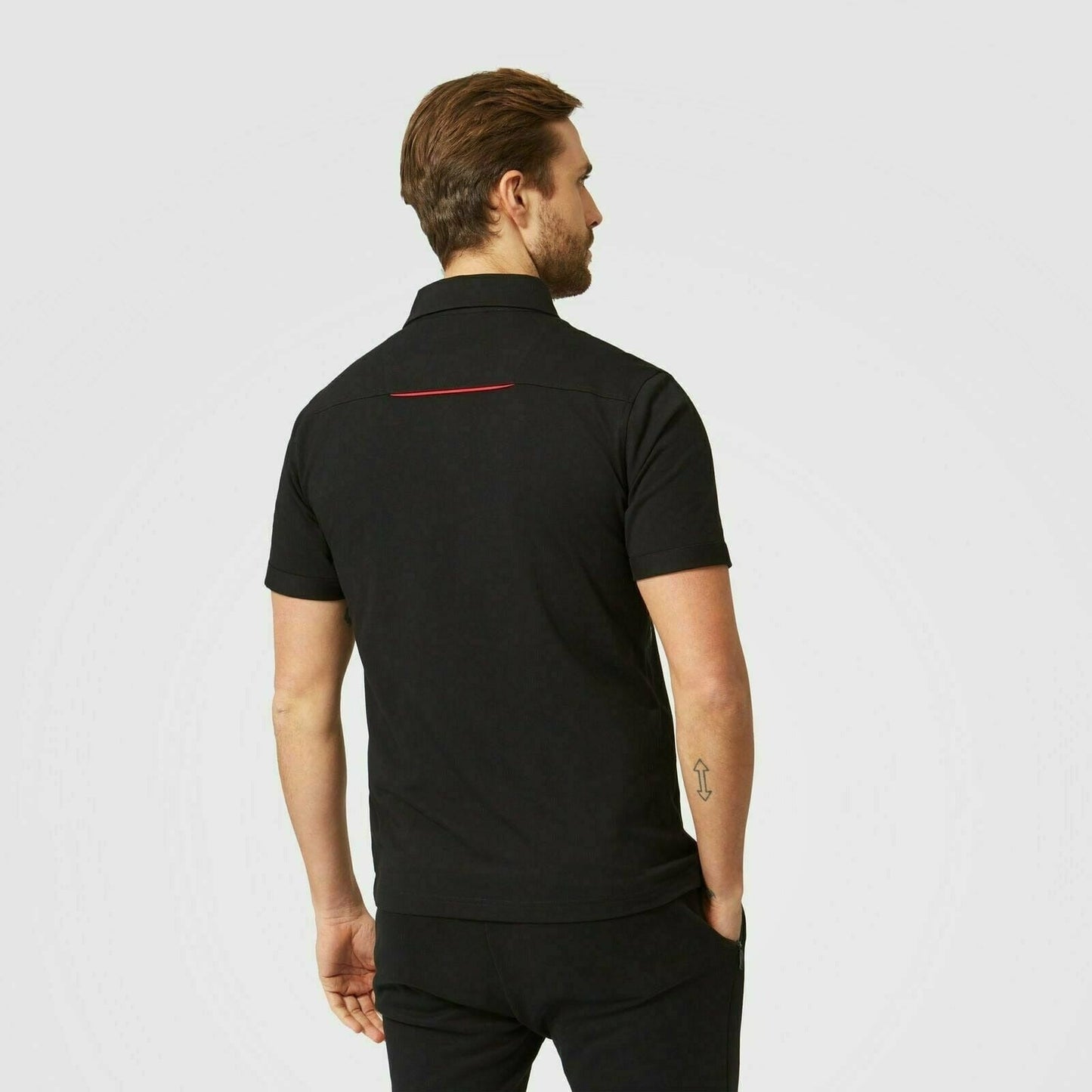 Porsche Motorsport Black Polo Shirt