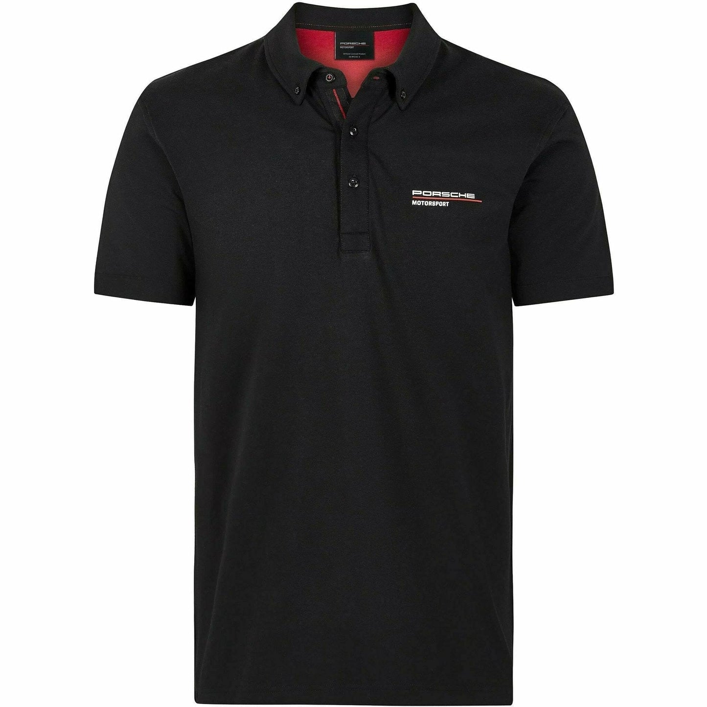 Porsche Motorsport Black Polo Shirt