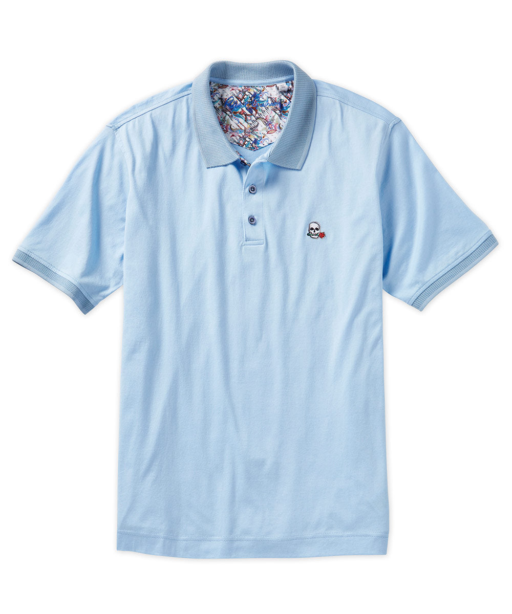 Robert Graham Short Sleeve 'The Player' Polo Knit Shirt