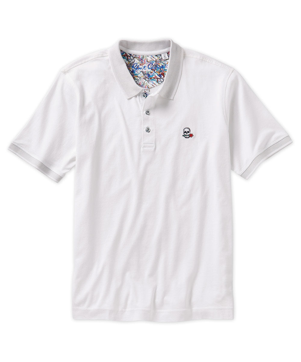 Robert Graham Short Sleeve 'The Player' Polo Knit Shirt