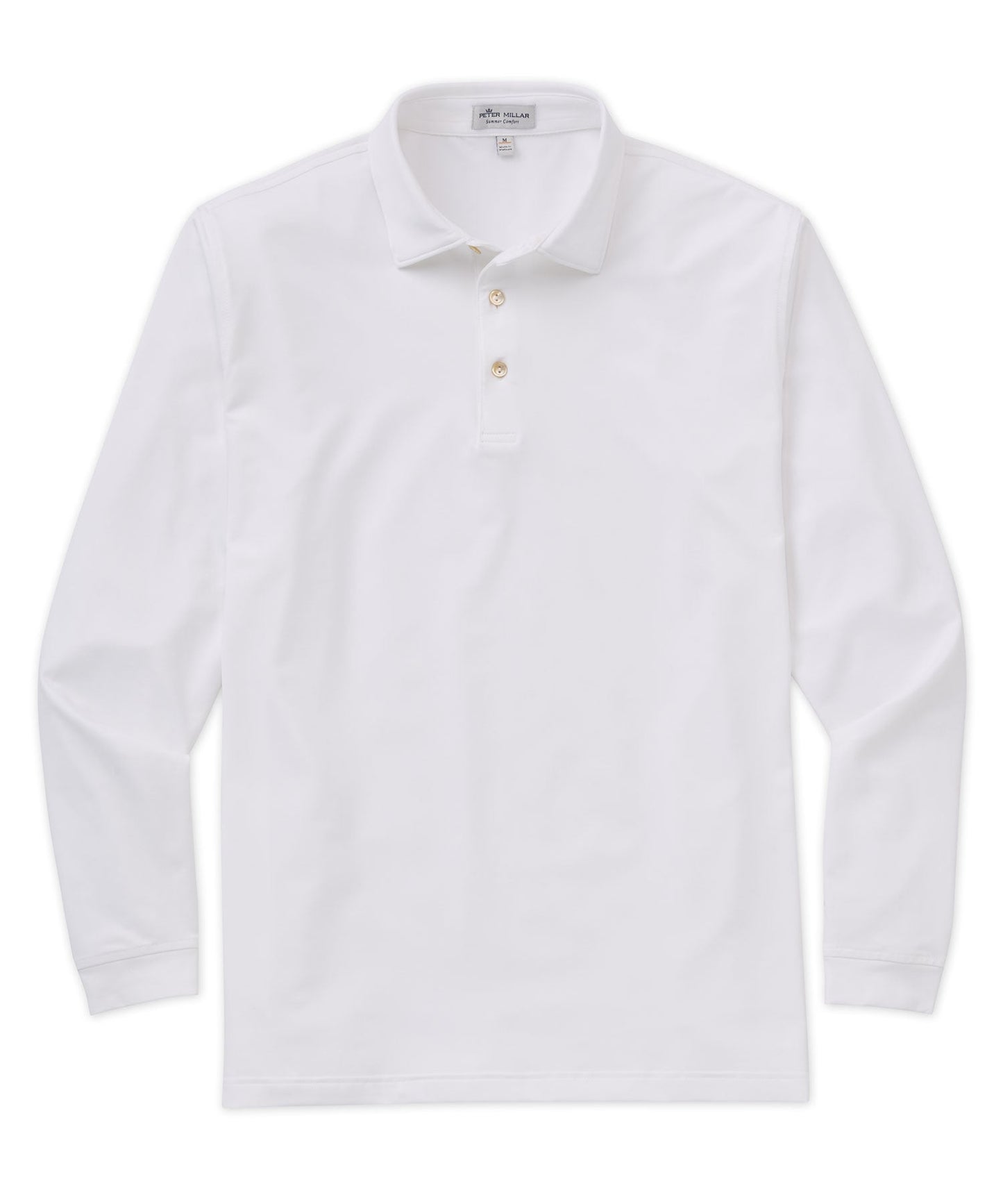 Peter Millar Long Sleeve Performance Polo Shirt