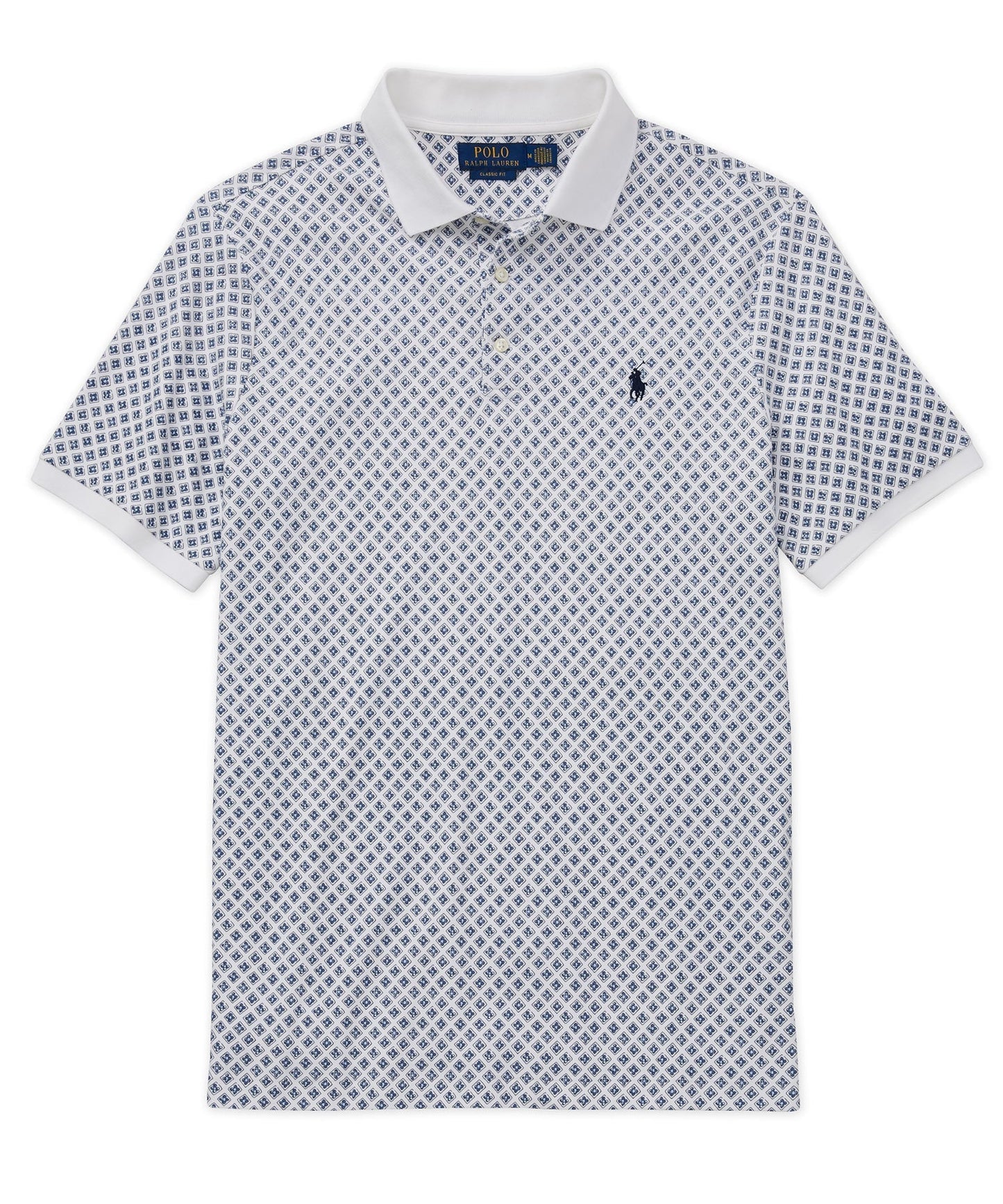 Polo Ralph Lauren Short Sleeve Soft Touch Animated Print Polo Knit Shirt
