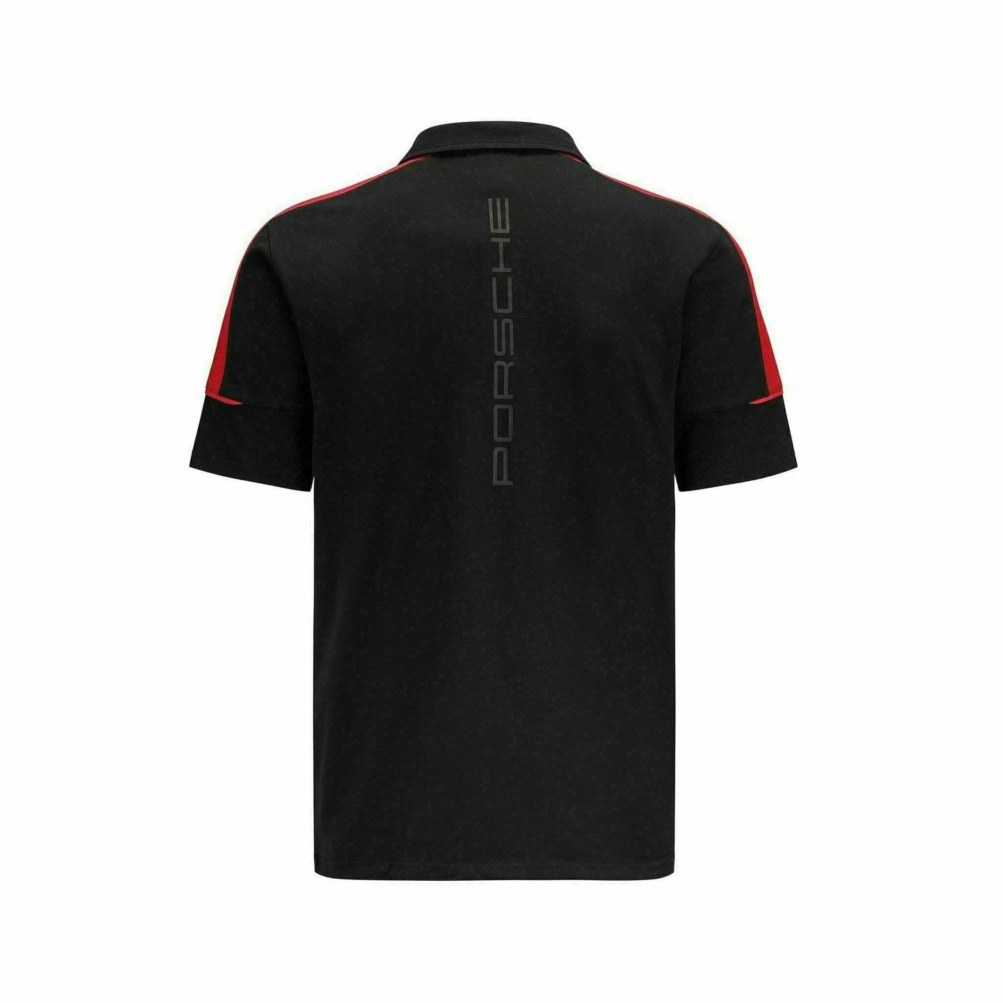 Porsche Motorsport Men's Fanwear Polo Shirt- Black