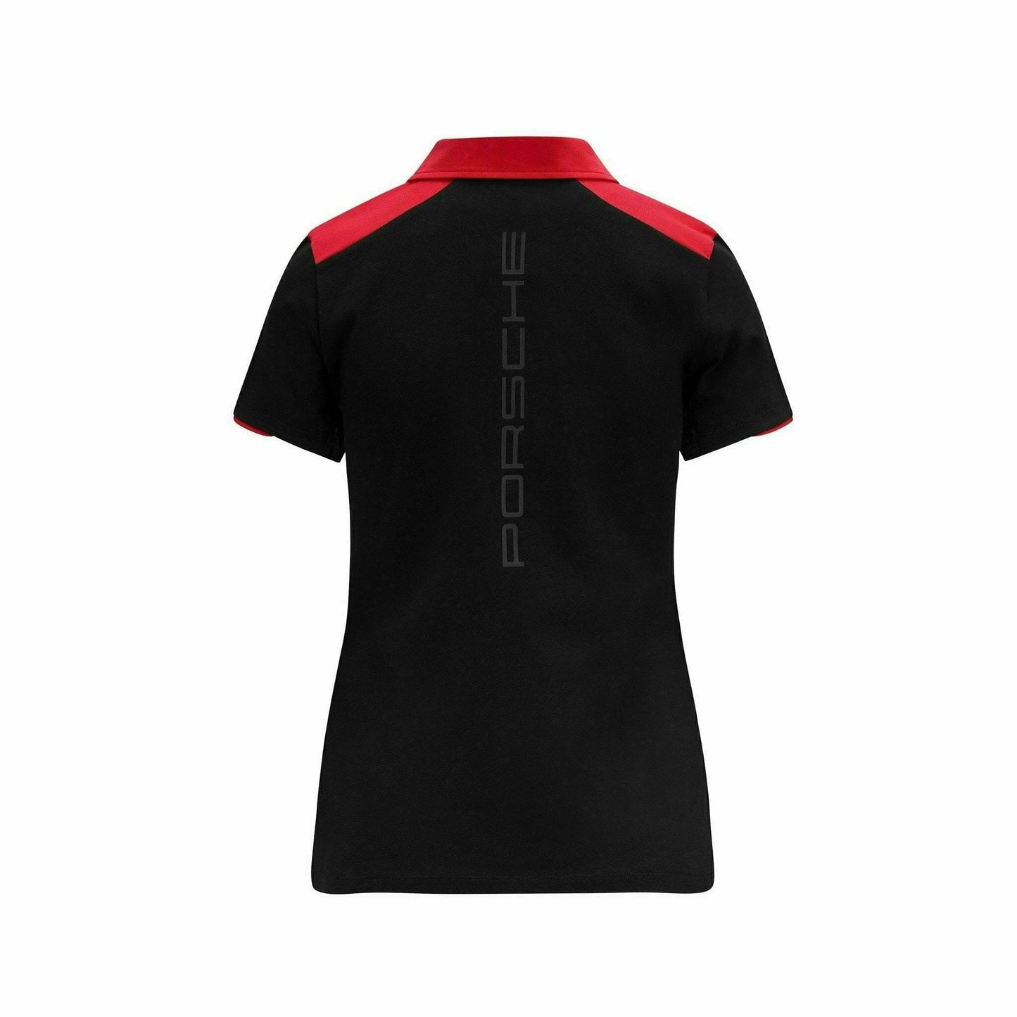 Porsche Motorsport Women's Fanwear Polo Shirt- Black