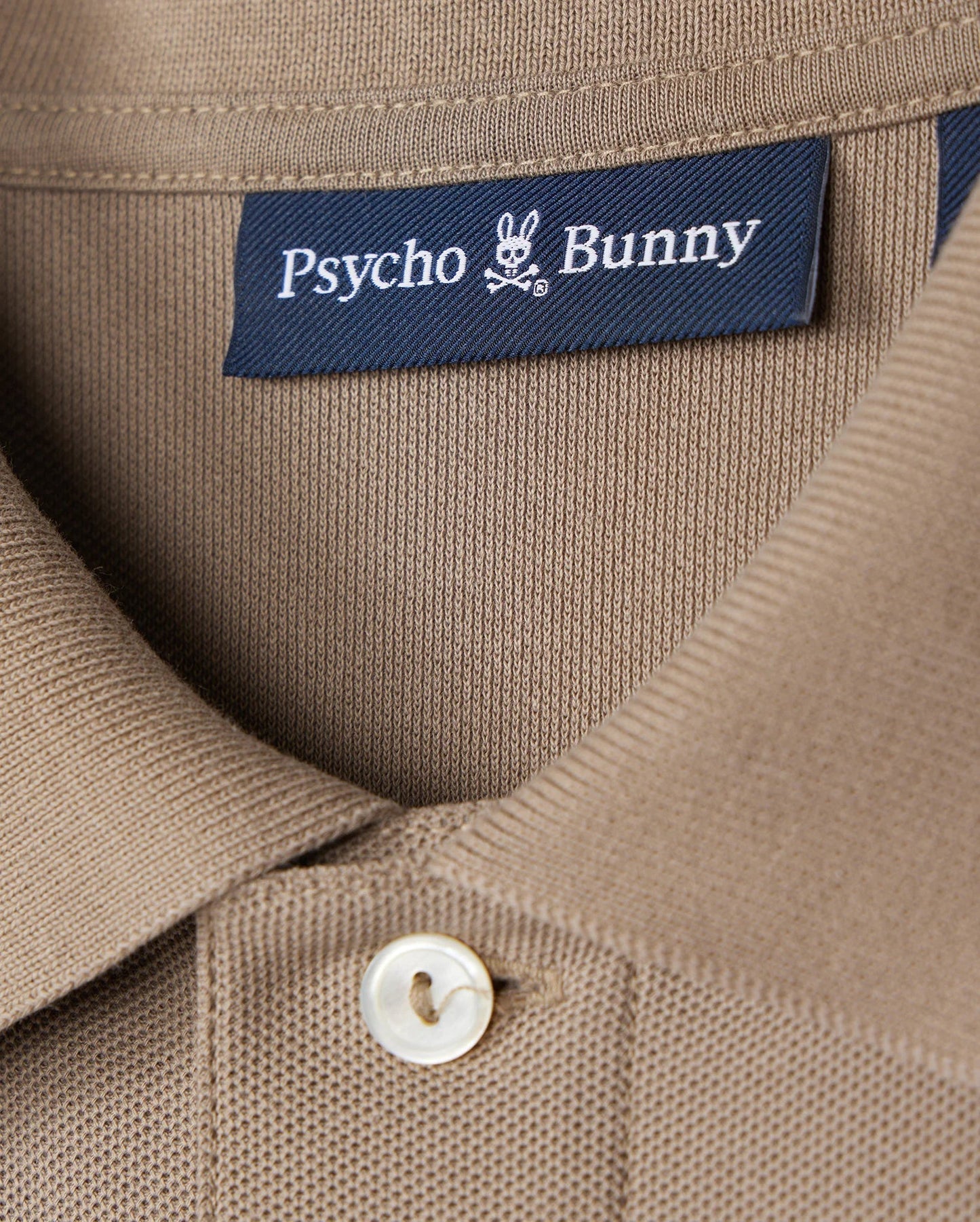 MENS TONAL EMBROIDERED PIQUE POLO SHIRT - B6K021AR00