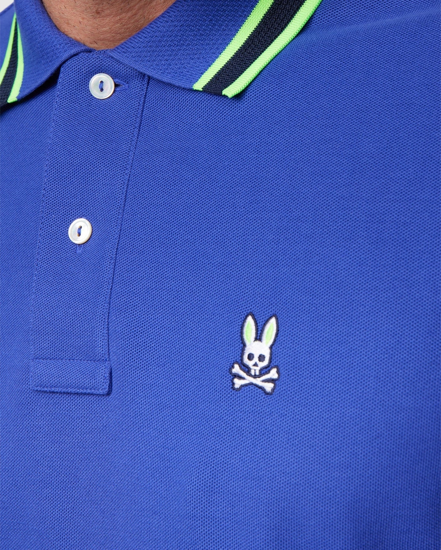 MENS WOODSTOCK PIQUE POLO SHIRT - B6K141B200
