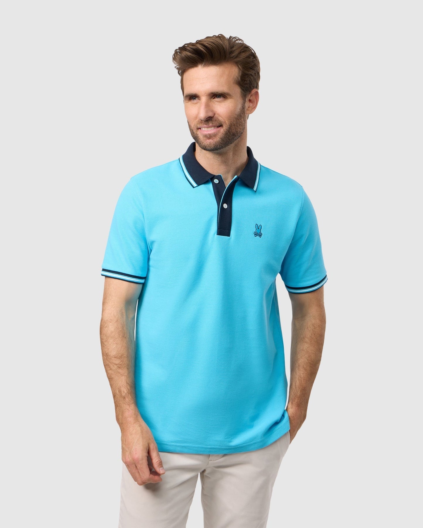 MENS SALINA PIQUE POLO SHIRT - B6K379B200