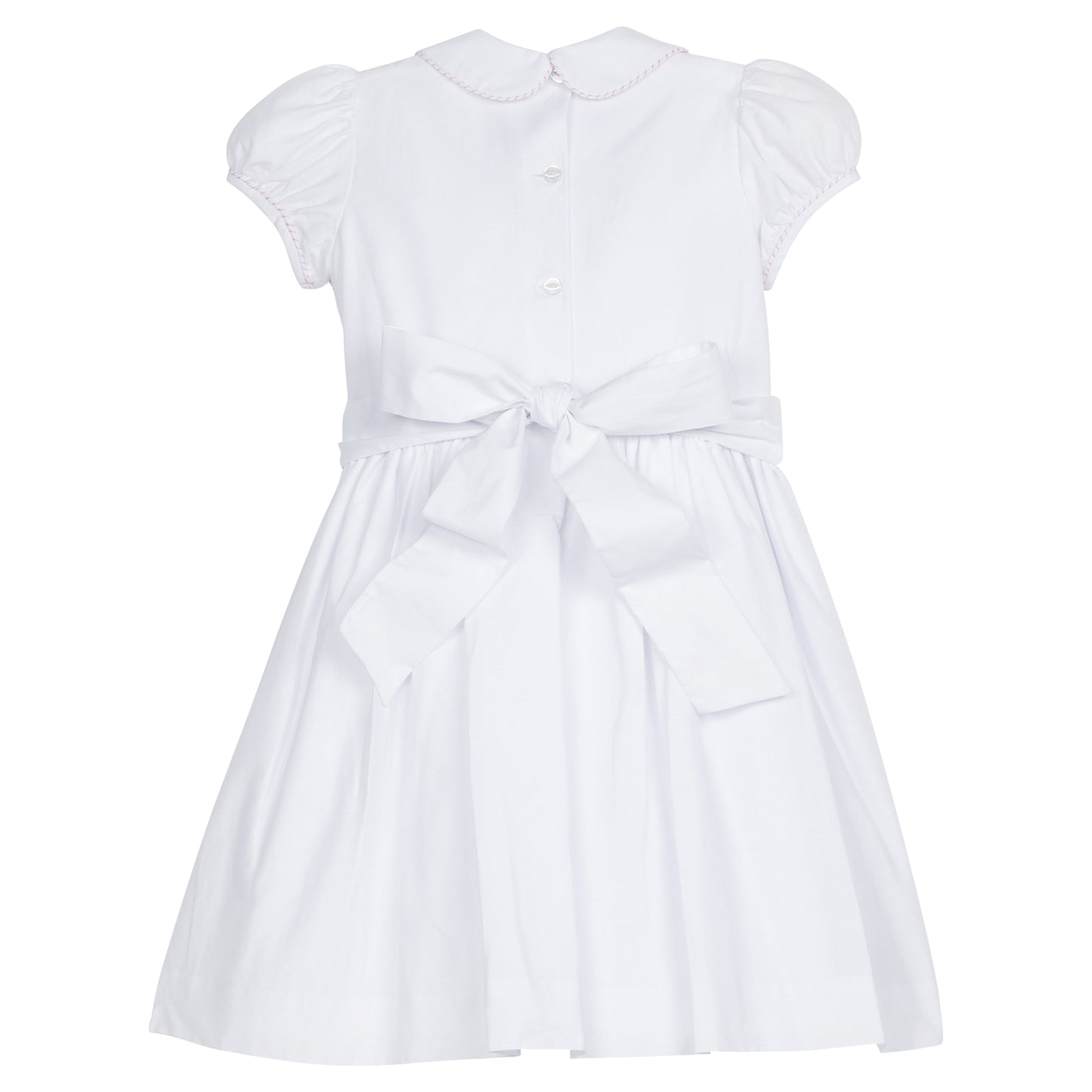 Smocked Emery Dress - Light Pink