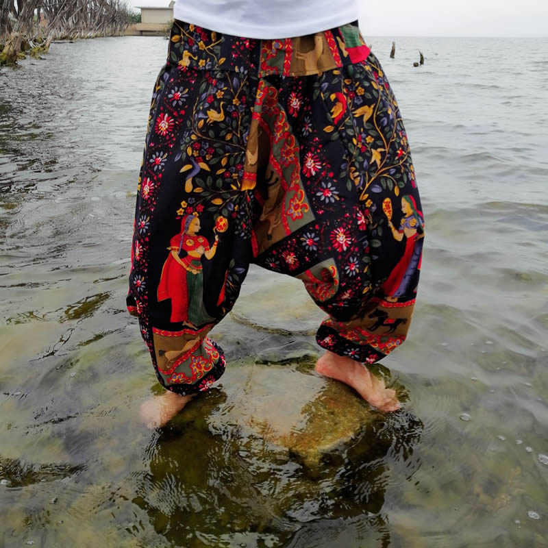 Oversized Streetwear Hippie Pants