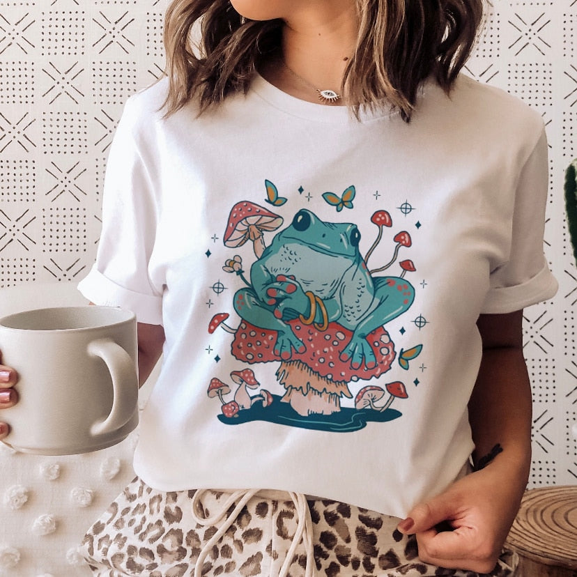 Fashion Cartoon Animal Stylish T-shirt Size Medium