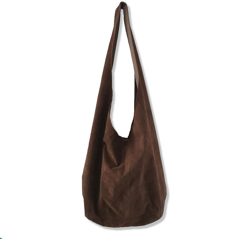 Retro Wang Boho Flannel Velvet Sling Bag