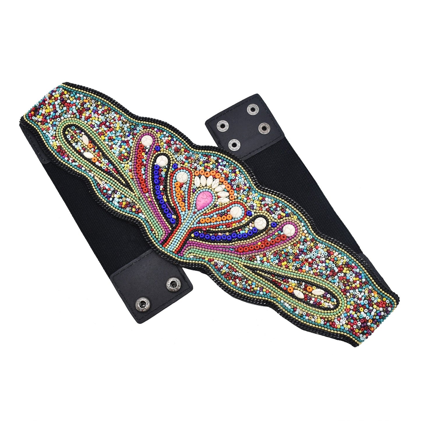 Handmade Flower Resin Beads Waistband