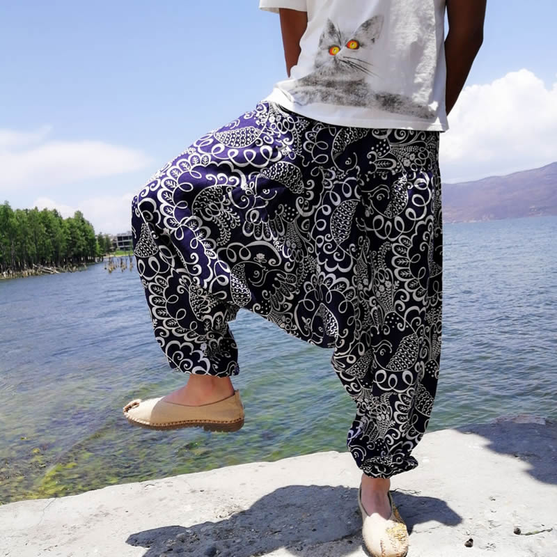 Oversized Streetwear Hippie Pants