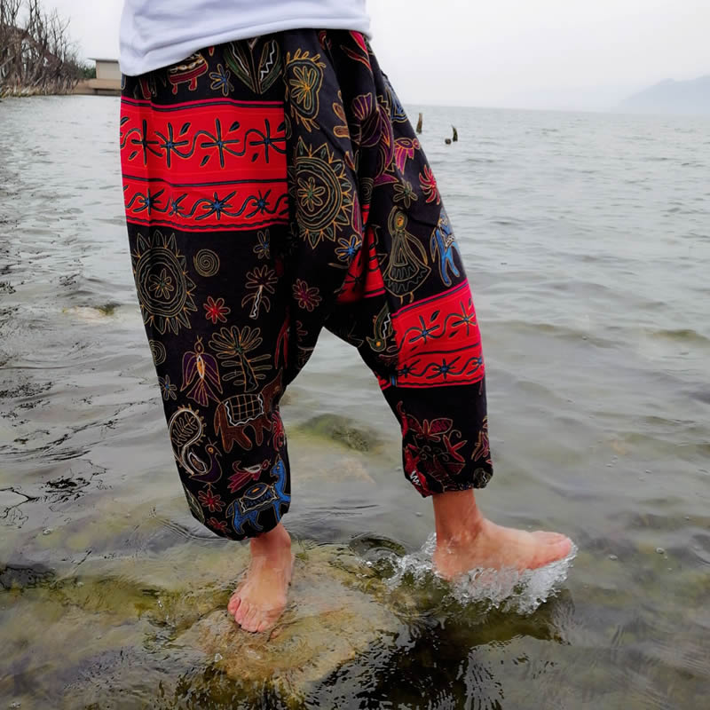 Oversized Streetwear Hippie Pants