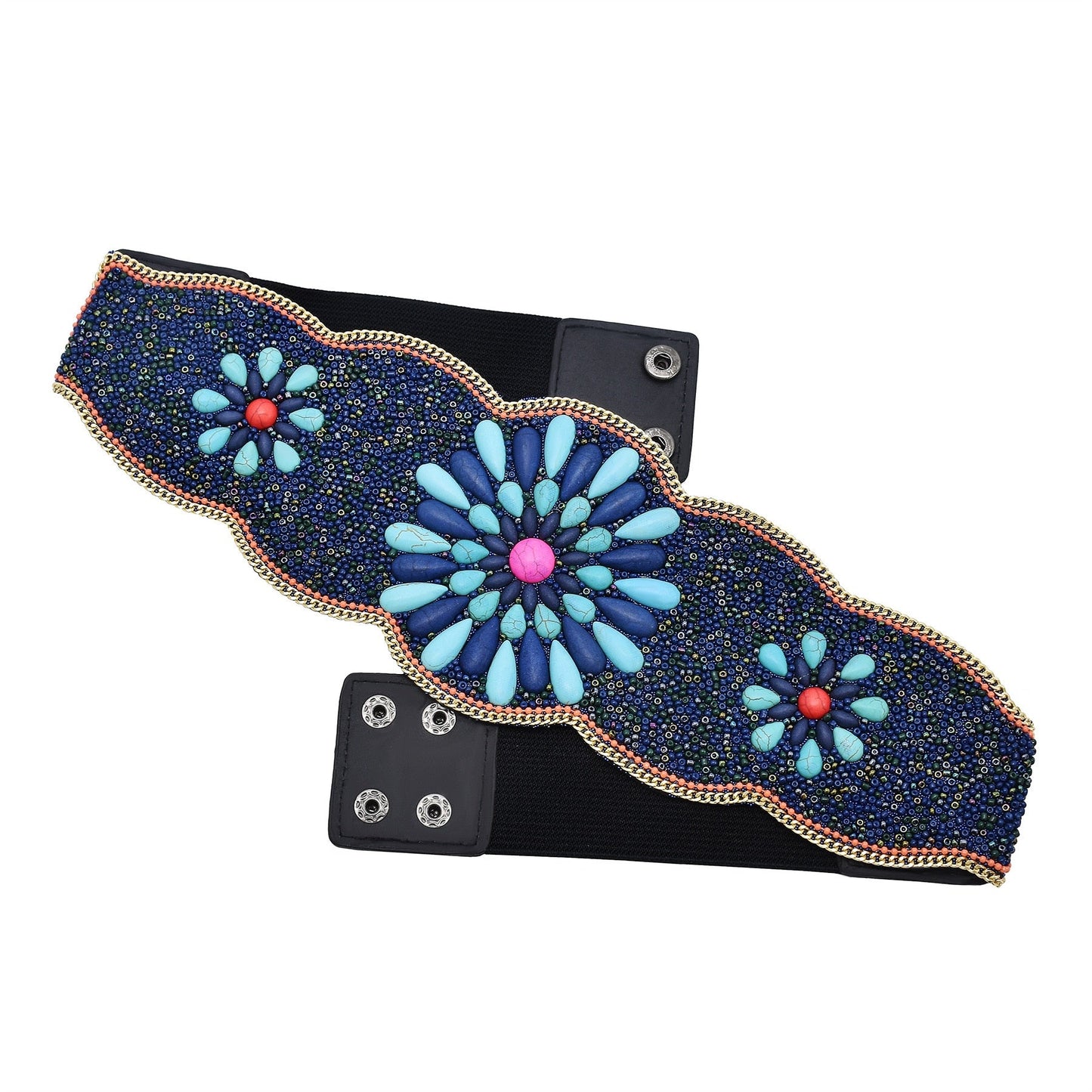 Handmade Flower Resin Beads Waistband