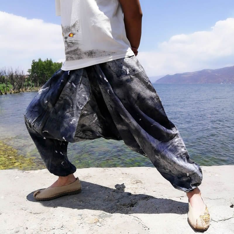 Oversized Streetwear Hippie Pants