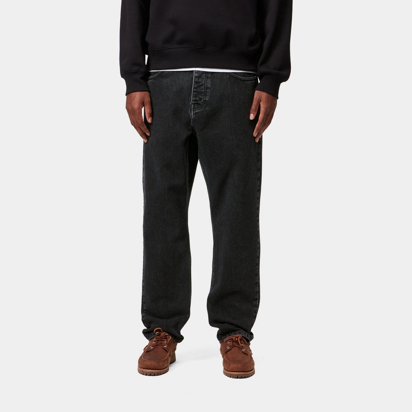 Newel Pant | Black (stone washed)