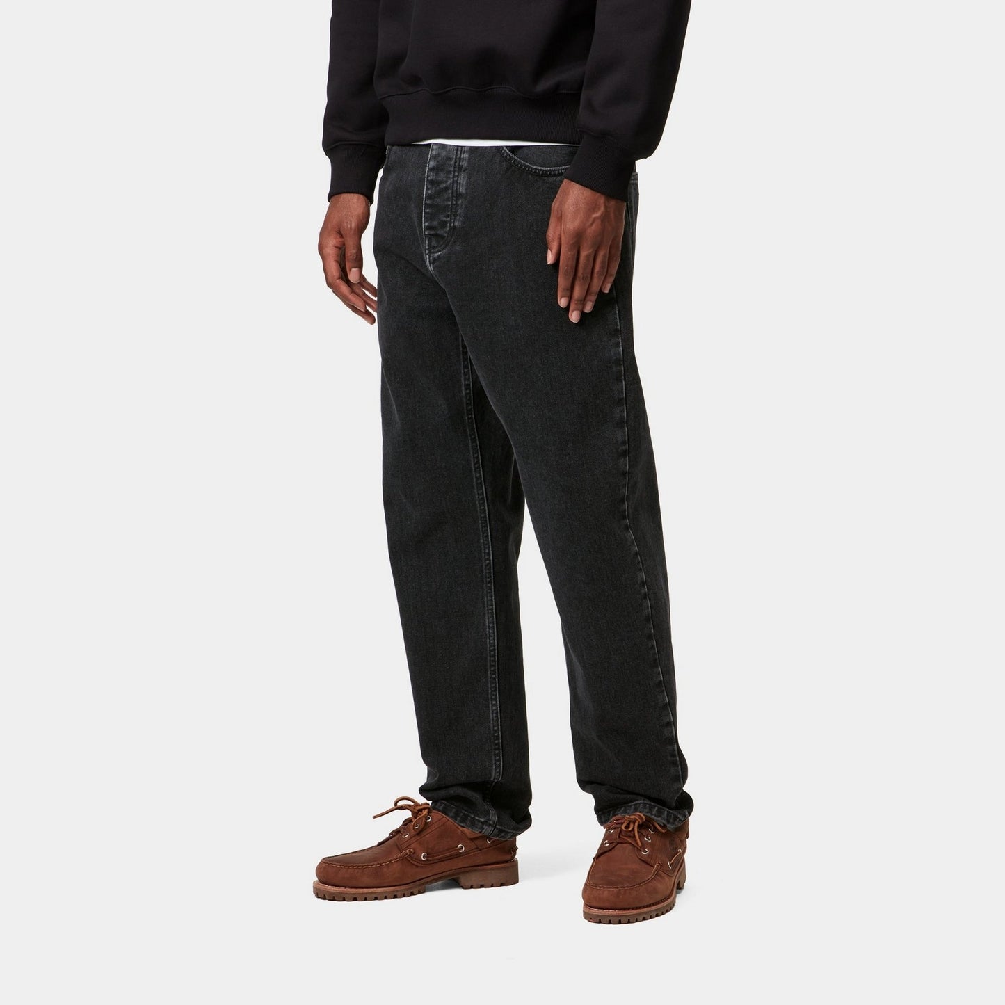Newel Pant | Black (stone washed)