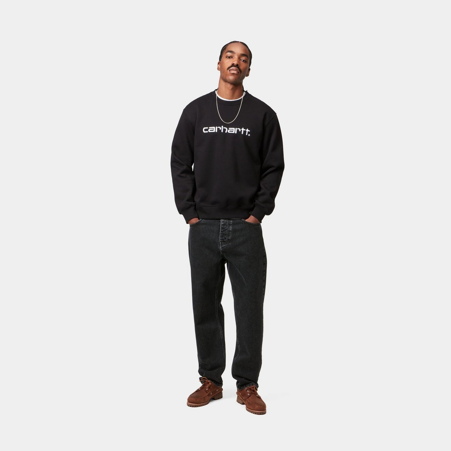 Newel Pant | Black (stone washed)