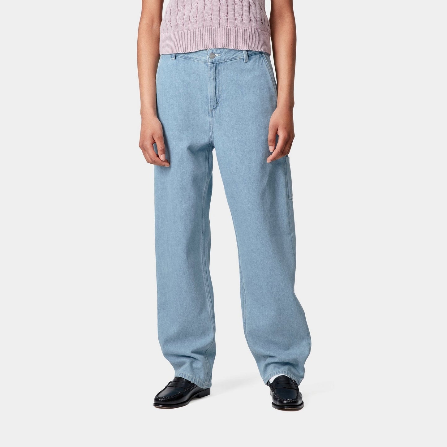 Pierce Pant Straight - Denim | Blue (stone bleached)
