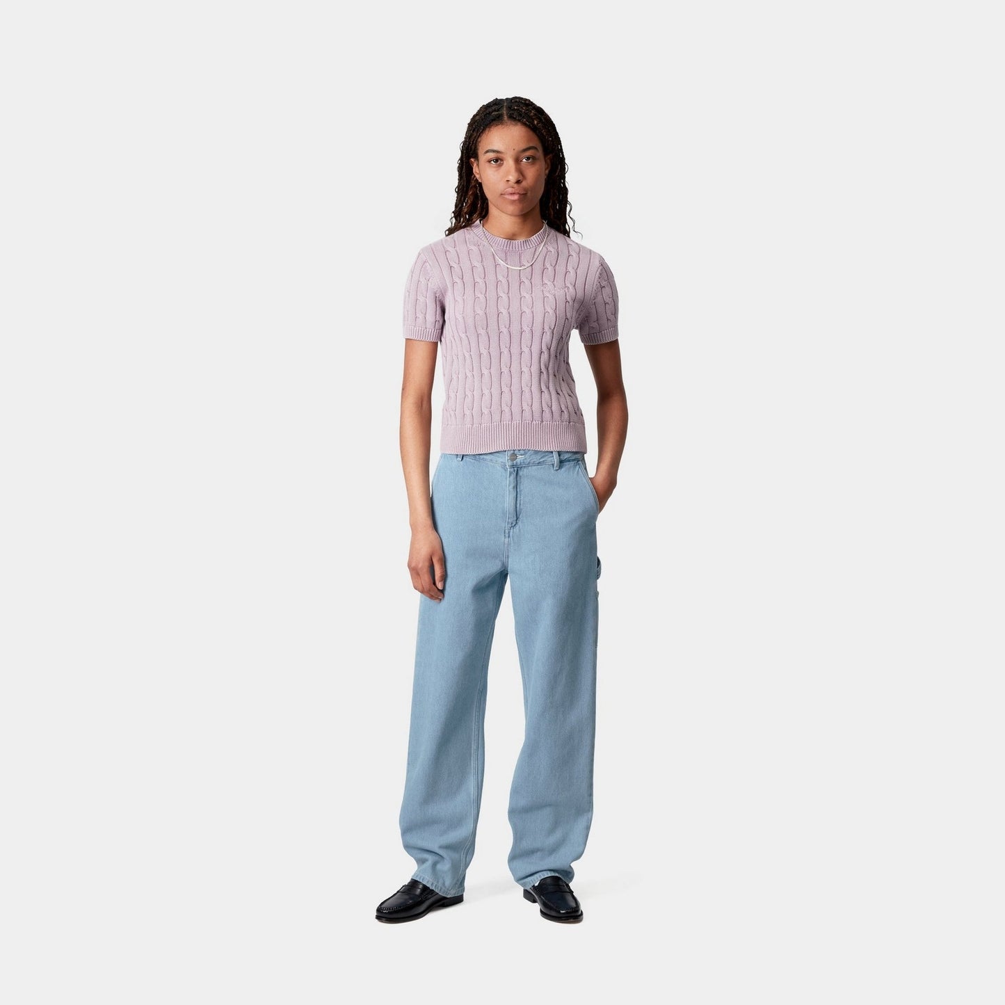 Pierce Pant Straight - Denim | Blue (stone bleached)
