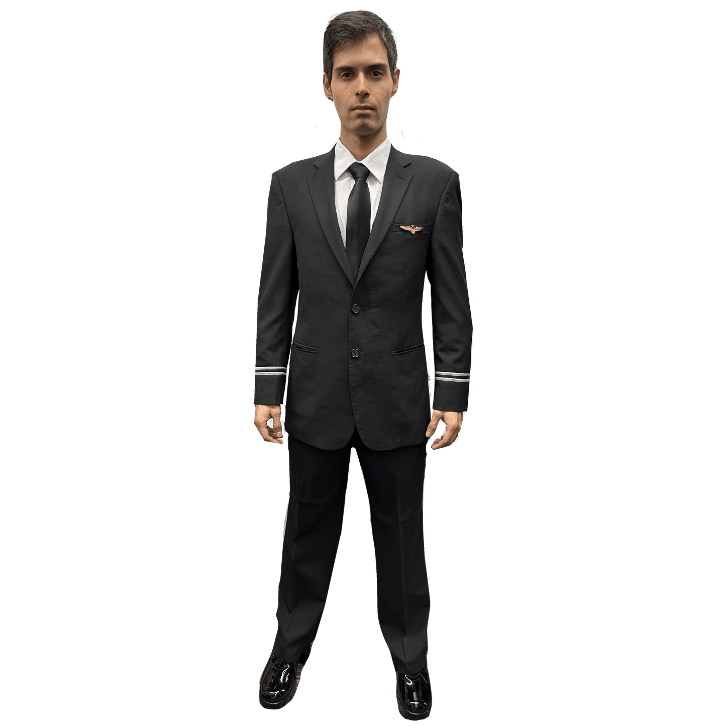 Flight Attendant/Pilot Uniform Men's Adult Costume