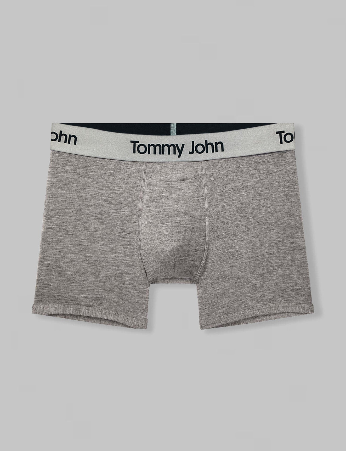 Second Skin 4" Boxer Brief in Heather Grey