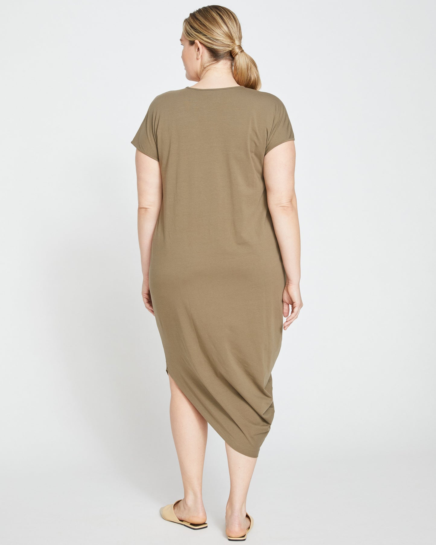 Iconic Geneva V-Neck Dress - Crocodile