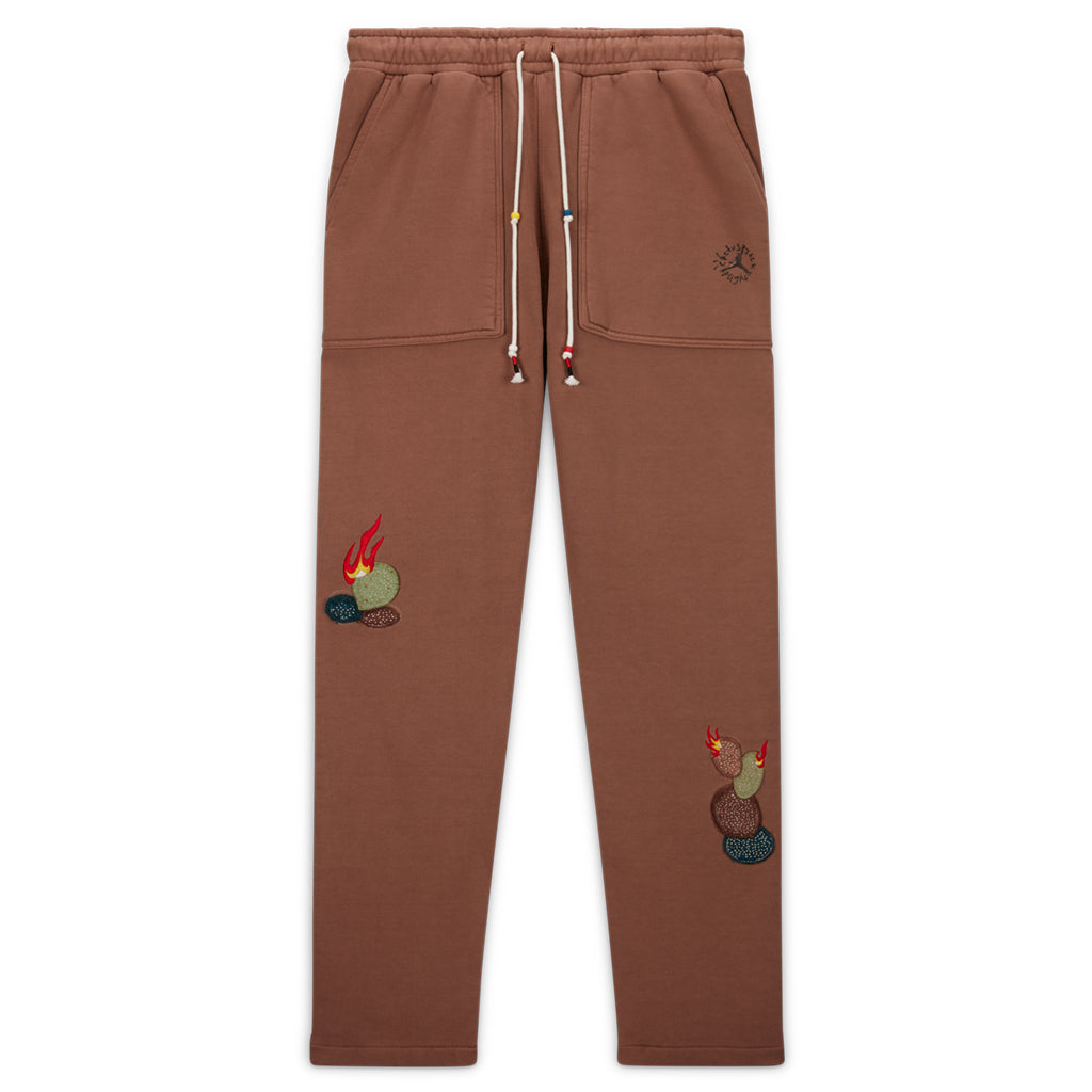 Jordan x Travis Scott Fleece Pants - Archeo Brown