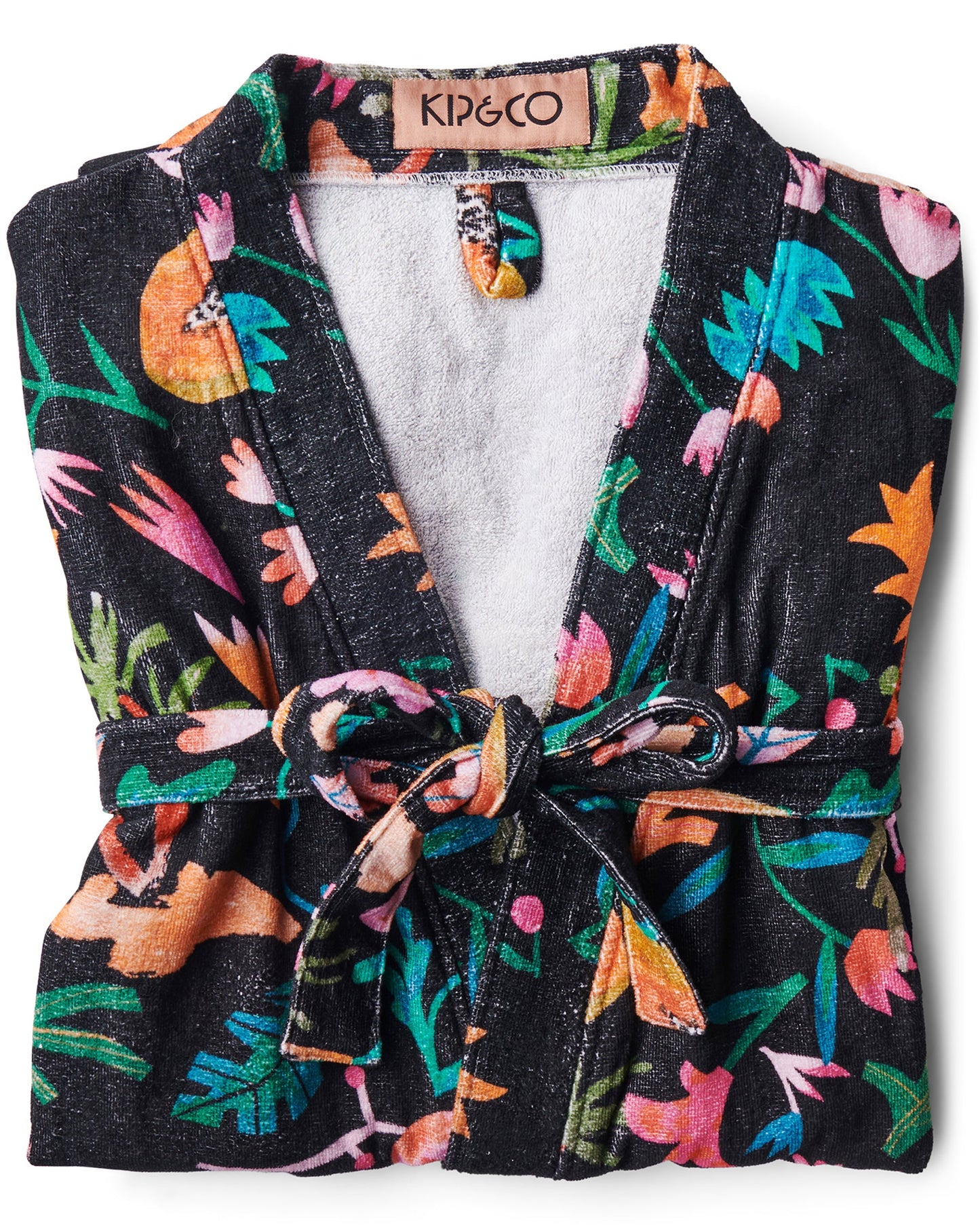 Polynesian Castaway Printed Terry Bath Robe