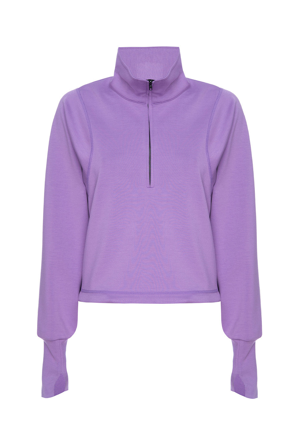 Rodeo Lavender Oversized Half Zip
