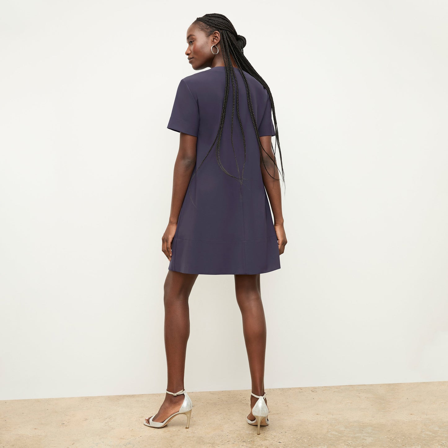 Corrie Dress - OrigamiTech :: Cool Charcoal
