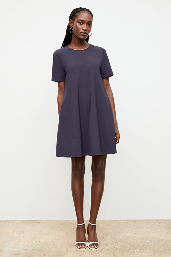 Corrie Dress - OrigamiTech :: Cool Charcoal