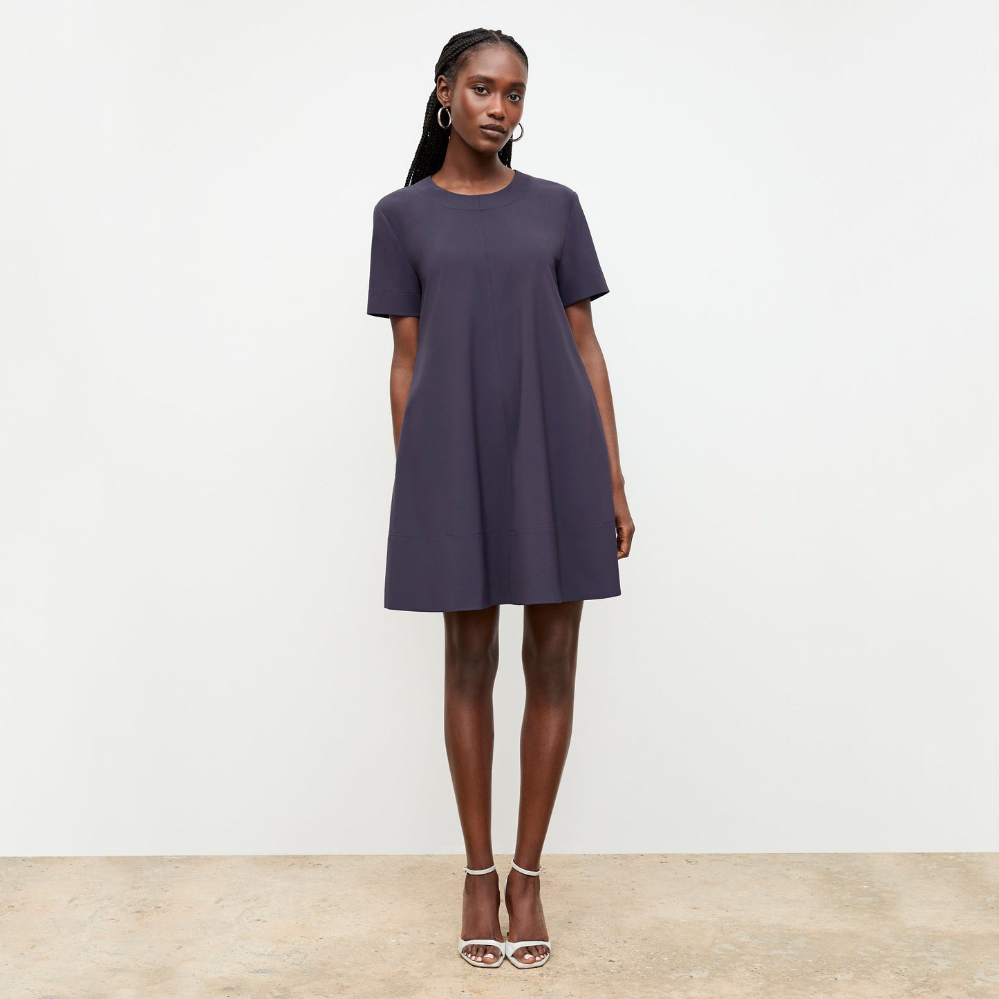 Corrie Dress - OrigamiTech :: Cool Charcoal