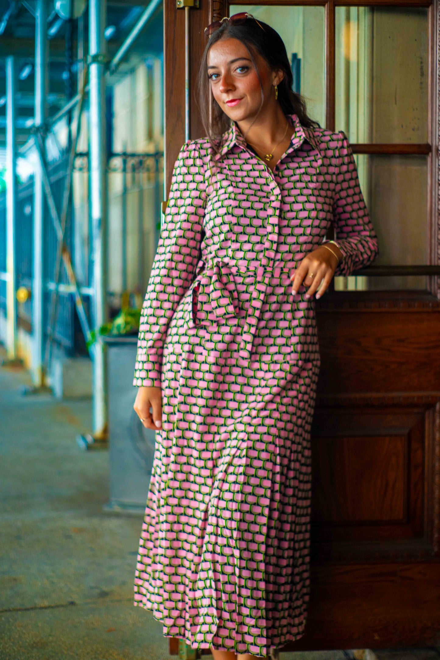 Rose Petal Midi Dress