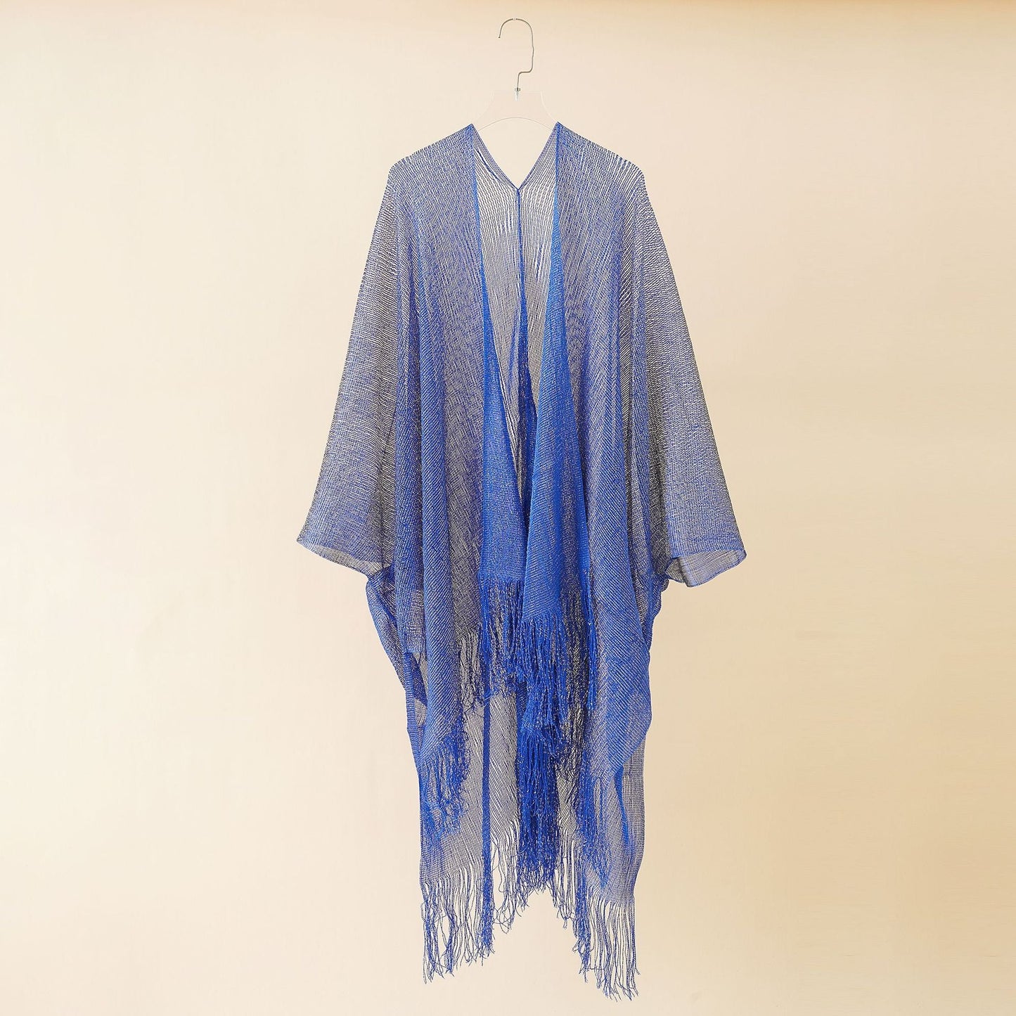 Sexy Beach See Through Kaftan Tassel Tunic Swimsuit Cover-up