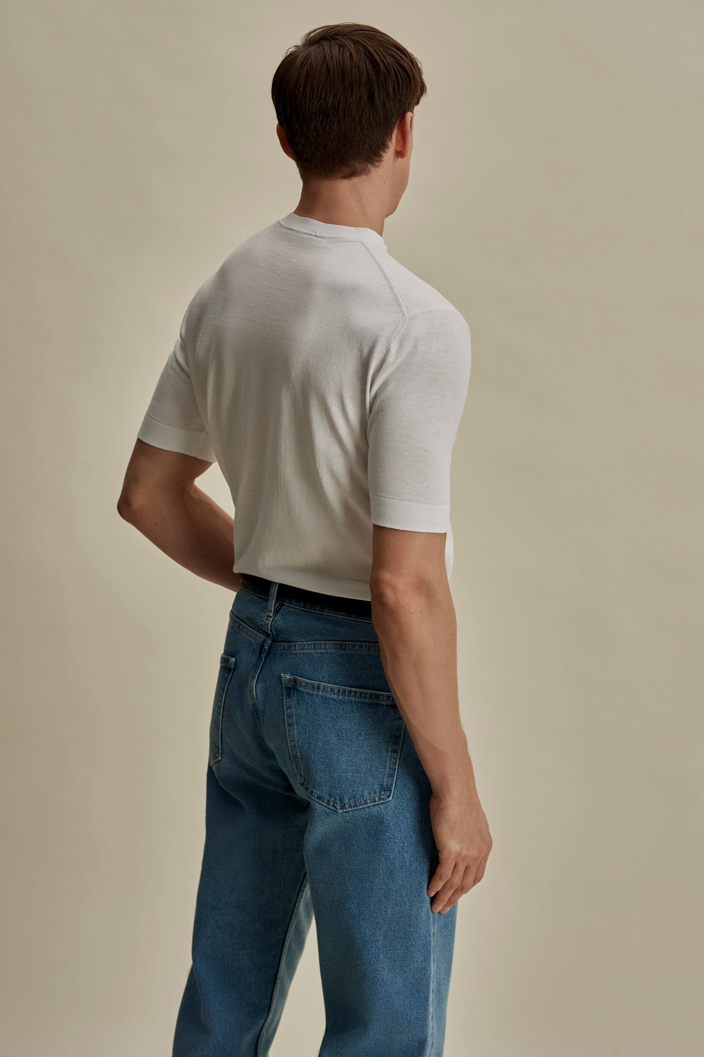 Crepe Cotton T-Shirt