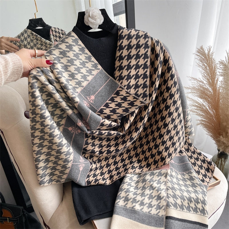 Women Cashmere High-Quality Pashmina Blanket