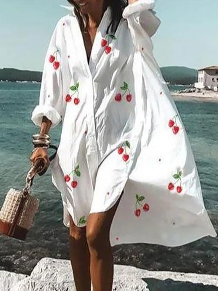 Oversized Short Beach Dress