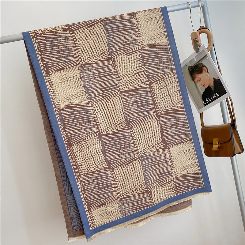 Women Cashmere High-Quality Pashmina Blanket