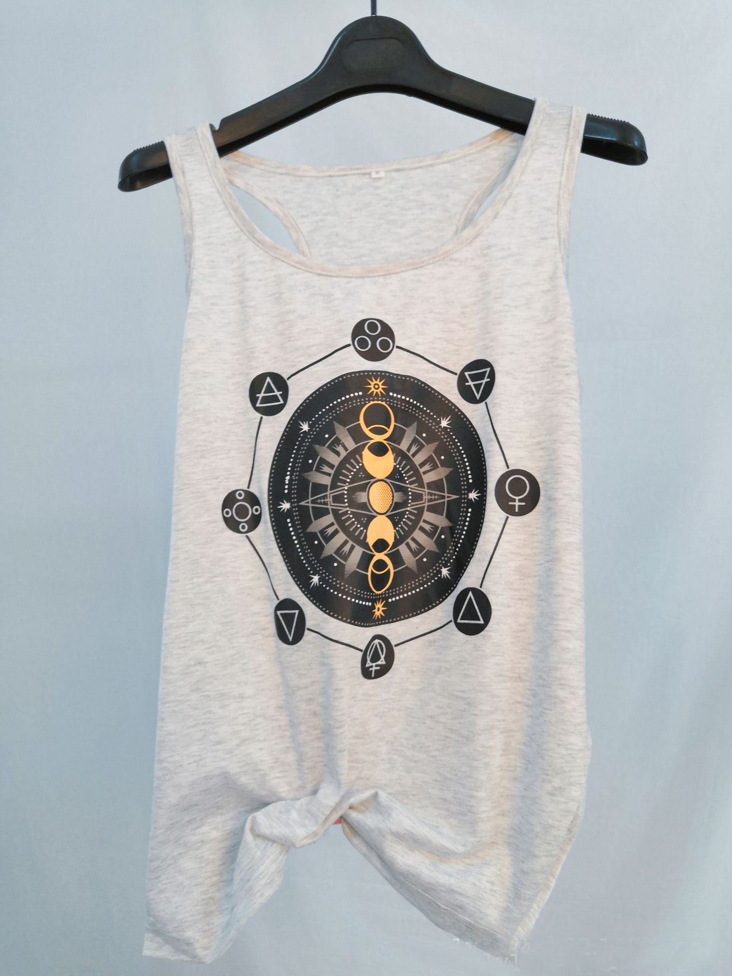 Bohemian Sleeveless Beach Wear Chic Loose Tshirt